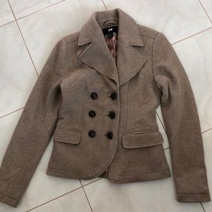 H&M brown coat
